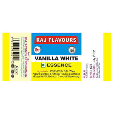 Raj Flavours Essence - Vanilla White