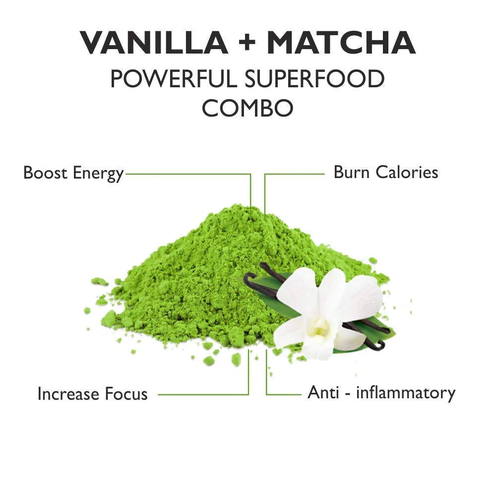 Vahdam Vanilla Matcha Green Tea Powder