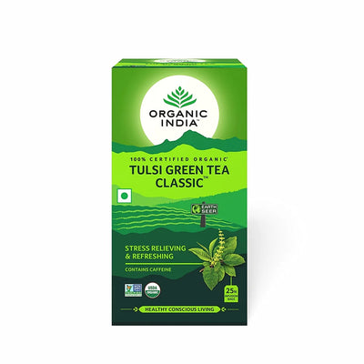 Organic India Tulsi Green Tea Classic 25 Tea bags