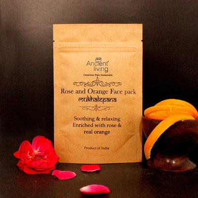 Rose & Orange Face Pack - Ancient Living