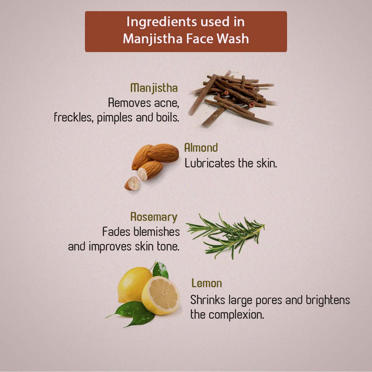 Manjistha Face Wash - Ancient Living
