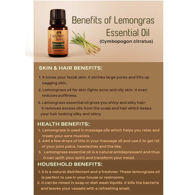 Lemongrass Essential Oil - Ancient Living