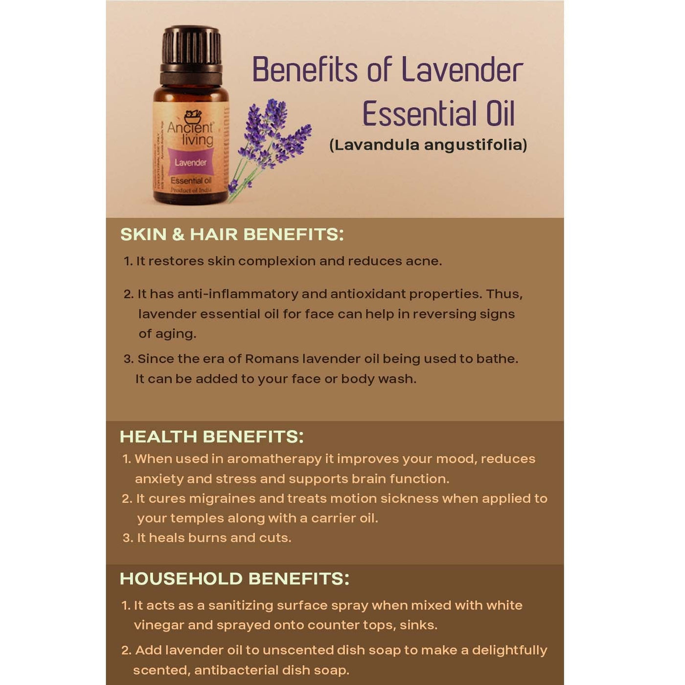 Lavender Essential Oil - Ancient Living