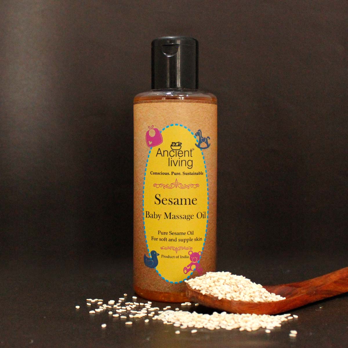Sesame Baby Massage Oil(100ml) - Ancient Living