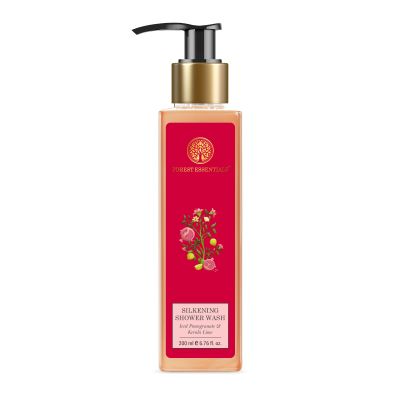Silkening Shower Wash Iced Pomegranate & Kerala Lime - Forest Essentials