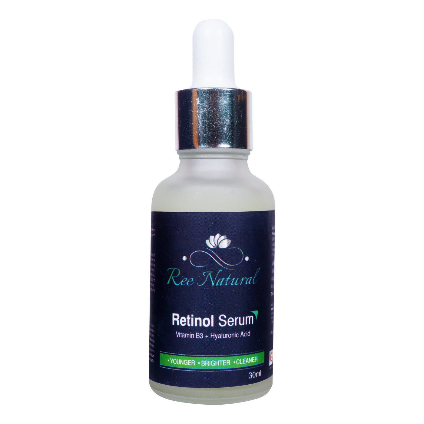 Women's Retinol Serum With Retinol And Vitamin E And B3 And Hyaluronic Acid (30Ml) - Ree Natural