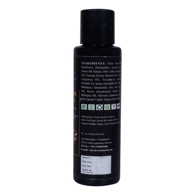 Women's Onion Oil With Herbs (Bhringraj Oil And Amla Oil And Avarampoo And Vettiver And Sampangi Seeds And Idam Puri And Valapuri And Amla And Rose Stick) - Without Mineral Oil - Ree Natural