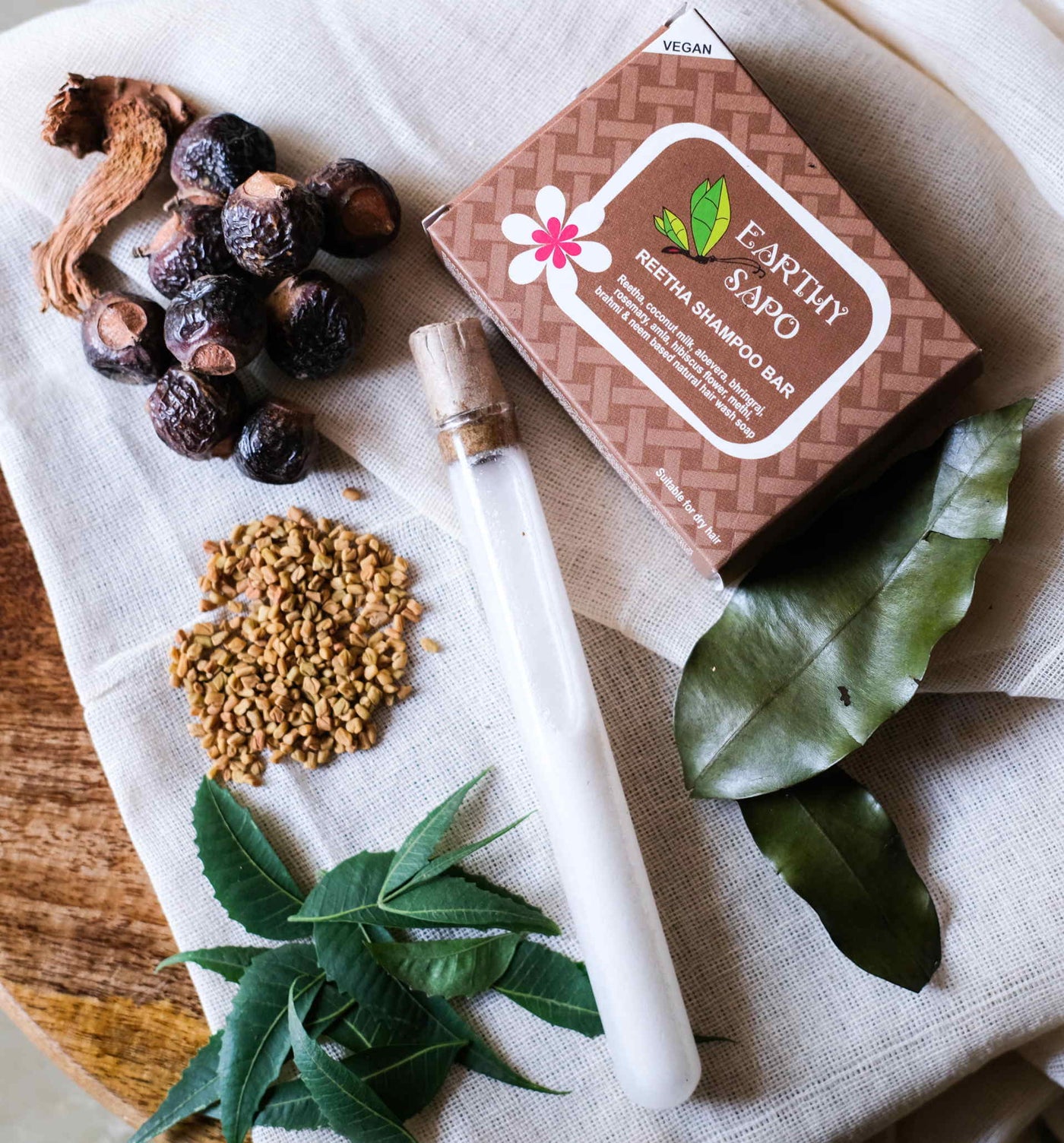 Reetha Shampoo Bar - Earthy Sapo