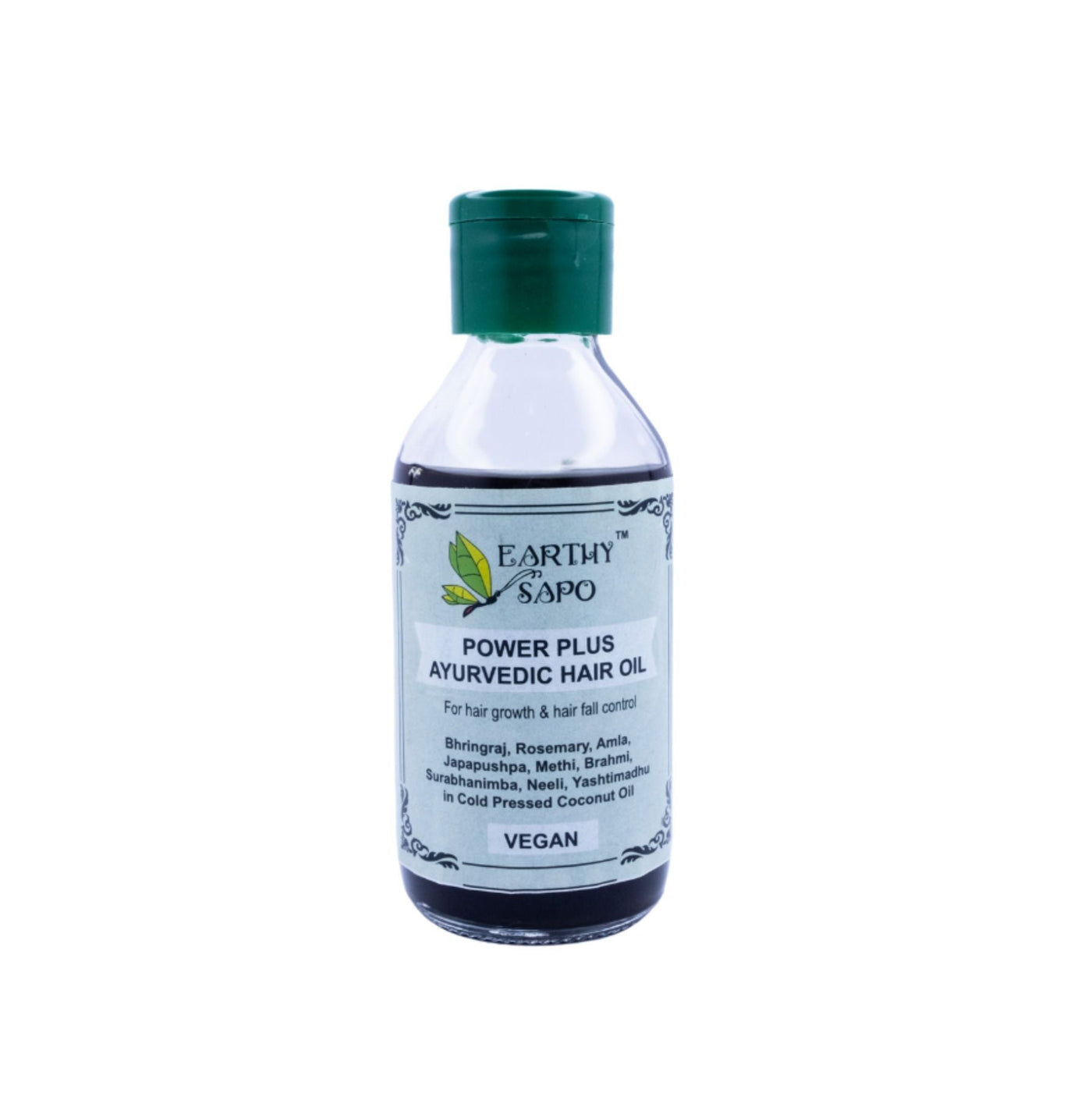 Power Plus Ayurvedic Hair oil - Earthy Sapo