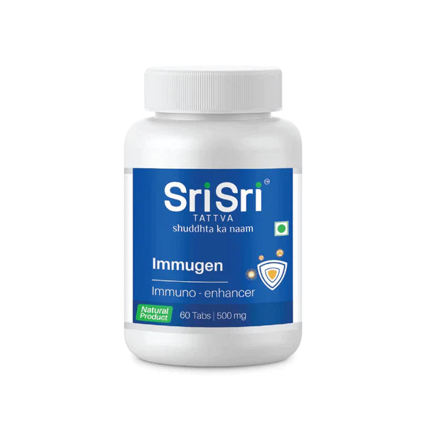 Immugen - Immuno Enhancer - 60 Tabs / 500 mg - Sri Sri Tattva