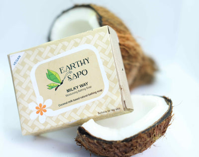 Milky Way Moisturizing Bathing Soap - Earthy Sapo