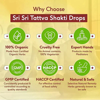 Shakti Drops - Immunity Booster , 10ml - Sri Sri Tattva
