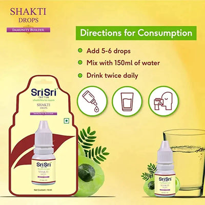 Shakti Drops - Immunity Booster , 10ml - Sri Sri Tattva
