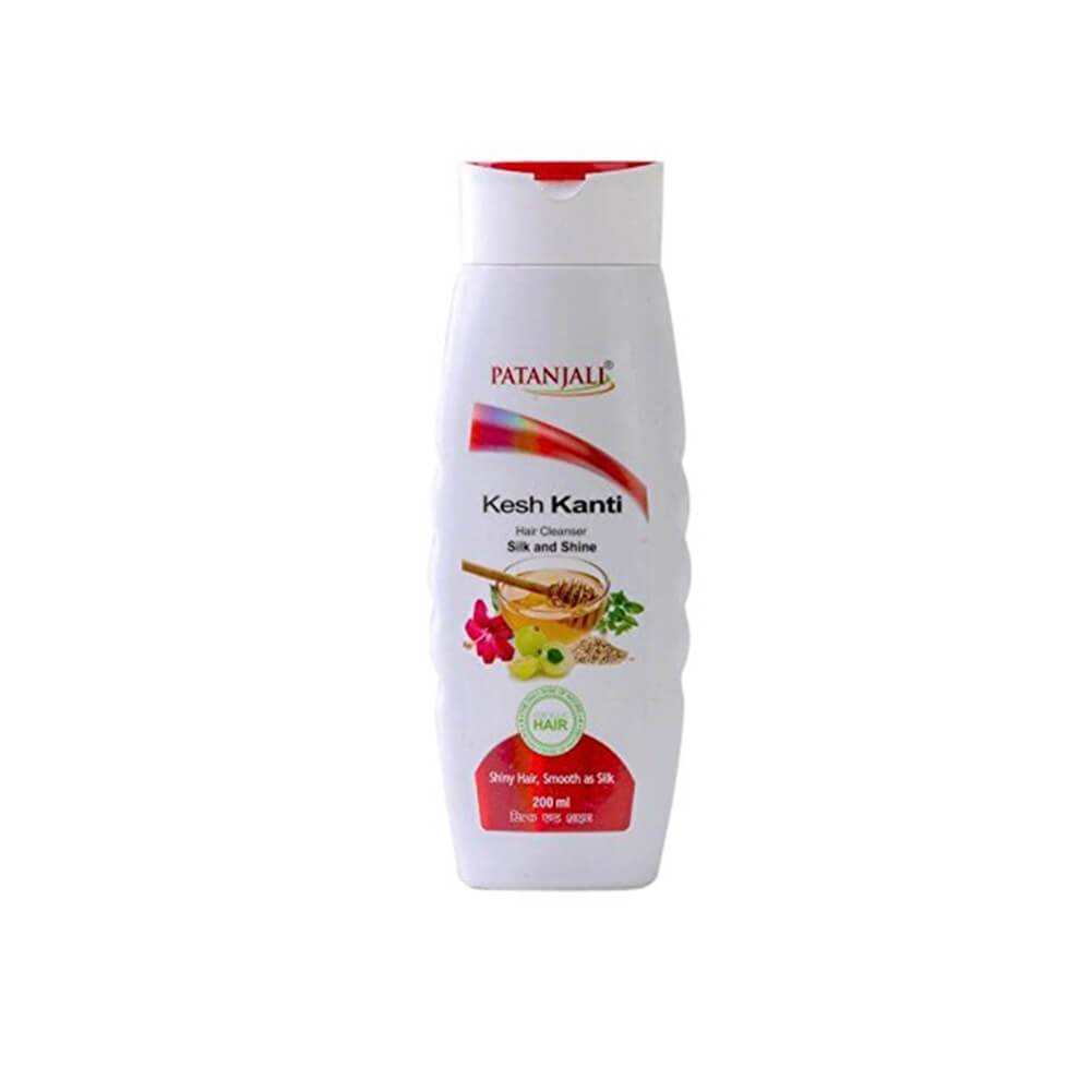 Patanjali Kesh Kanti Hair Cleanser Silk & Shine (200 ML)
