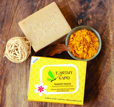 Tender Touch Moisturizing Unscented Bathing Soap - Earthy Sapo