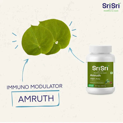 Amruth, 60 Tabs / 500mg - Sri Sri Tattva