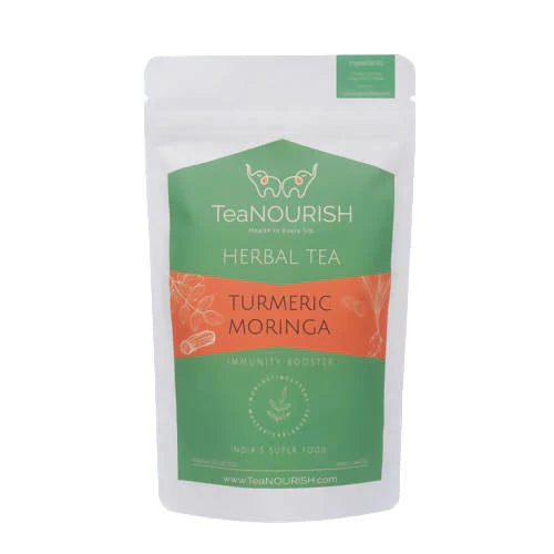 TeaNourish Turmeric Moringa Herbal Tea