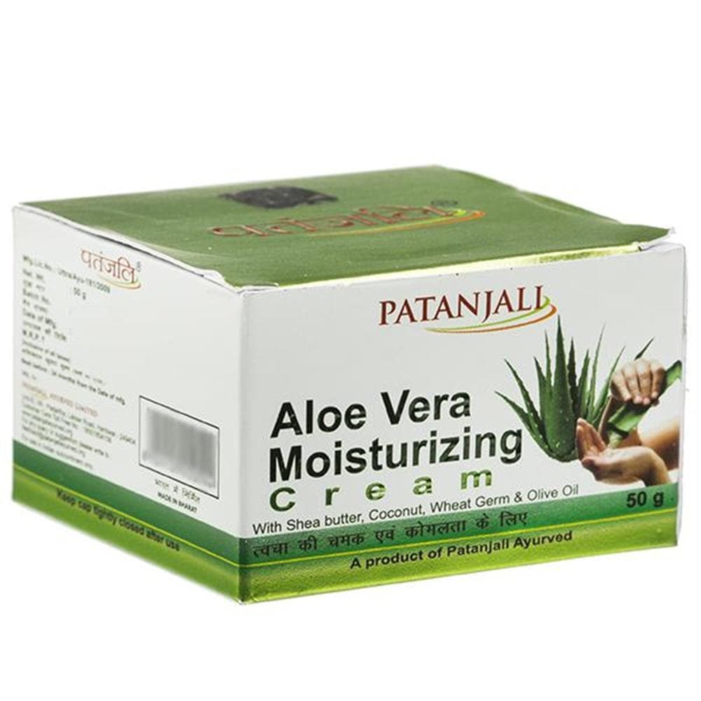 Patanjali Aloevera Moisturizing Cream - 50 gm