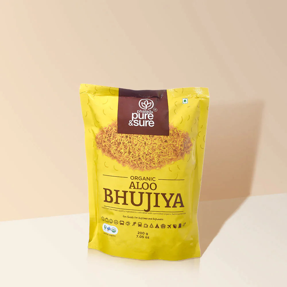 Organic Aloo Bhujia-200 g-Pure & Sure