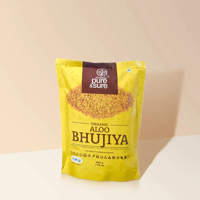 Organic Aloo Bhujia-200 g-Pure & Sure