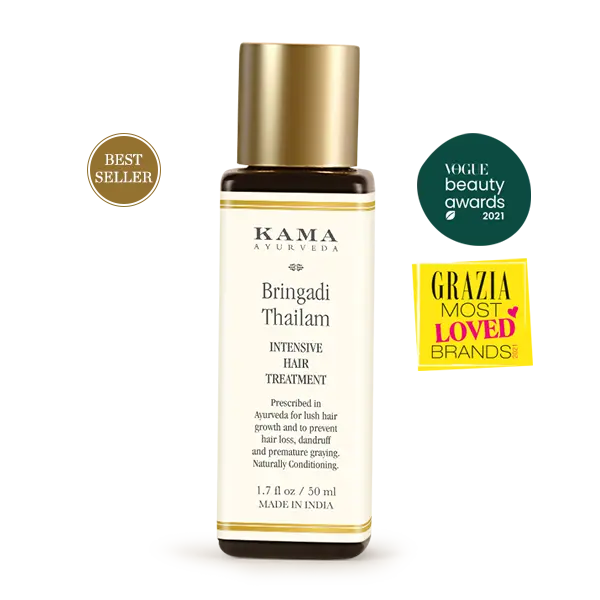 Bringadi Intensive Hair Treatment oil - Kama Ayurveda