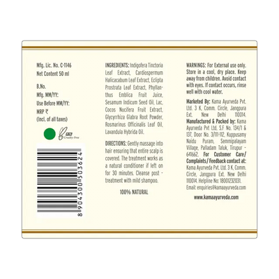 Bringadi Intensive Hair Treatment oil - Kama Ayurveda