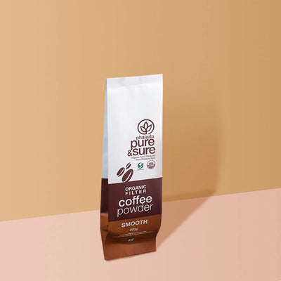 Organic Coffee Smooth-200 g-Pure & Sure