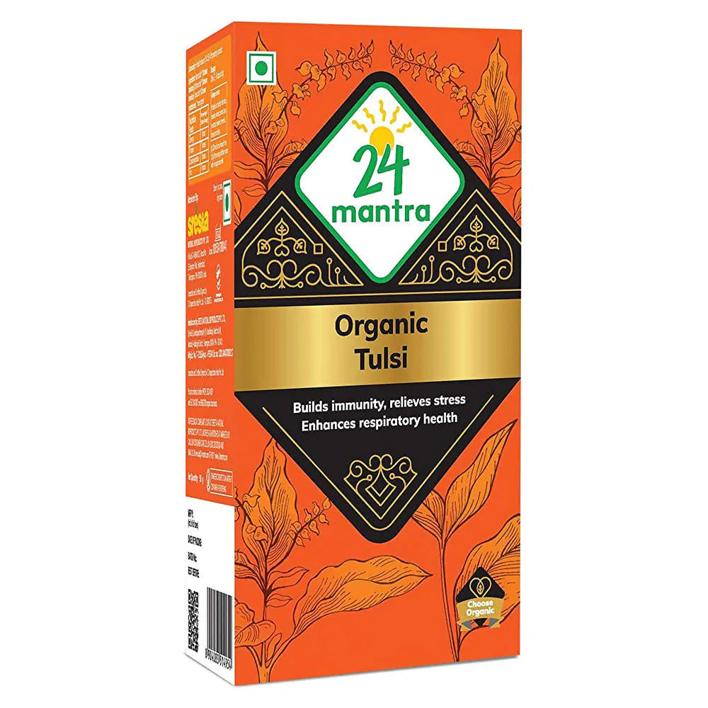 24 Mantra Organic Tulsi Tea Powder