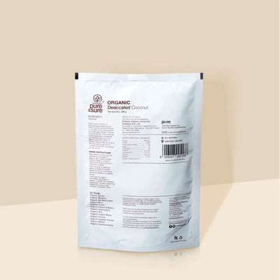 Organic Desiccated Coconut Powder-250 g - Pure & Sure