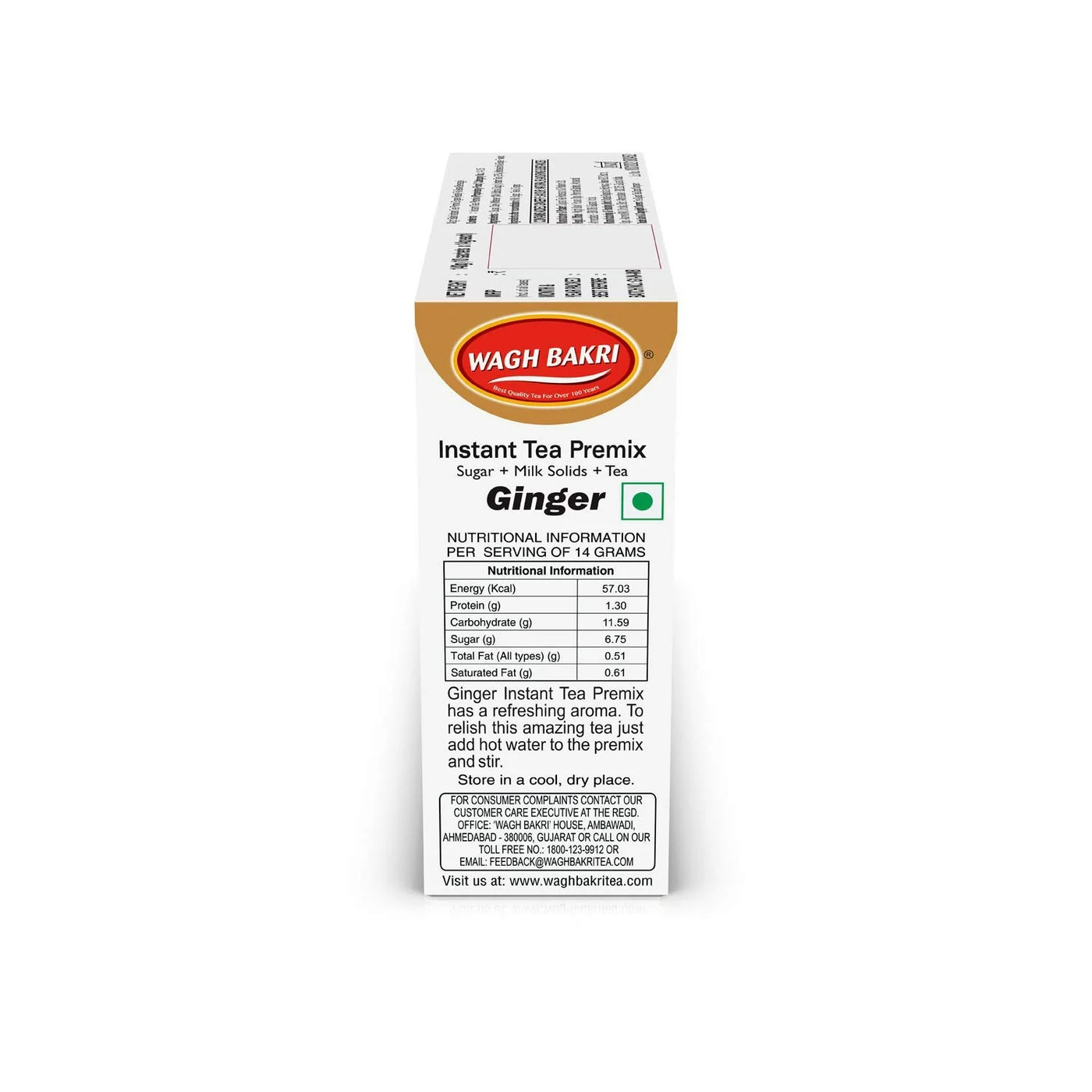 Wagh Bakri Instant Premix Ginger Tea