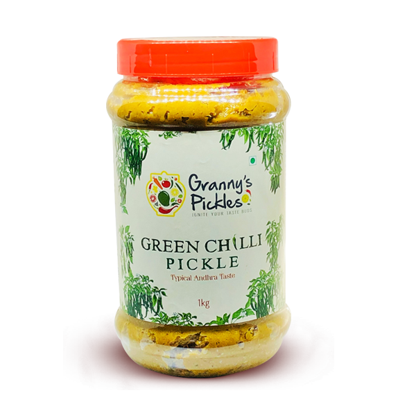 Green Chilli Pickle - Granny's Pickles