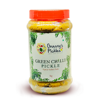 Green Chilli Pickle - Granny's Pickles