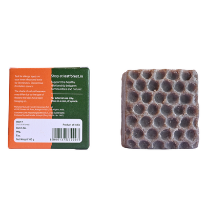 Artisanal Handmade 'Honeycomb' Beeswax Soap – Honey & Jaggery - Last Forest