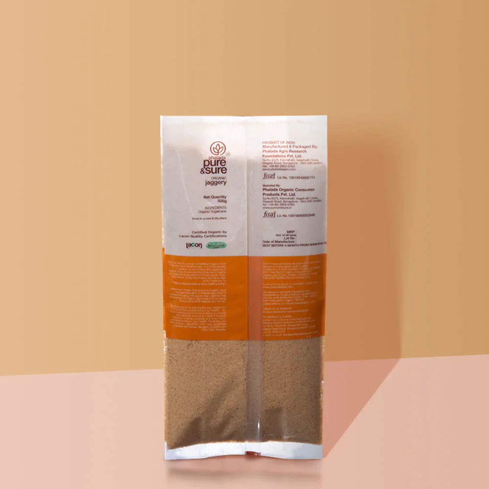 Organic Jaggery Powder-500 g-Pure & Sure