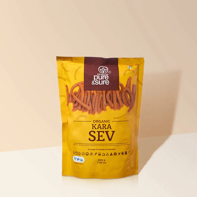 Organic Kara Sev-200 g-Pure & Sure