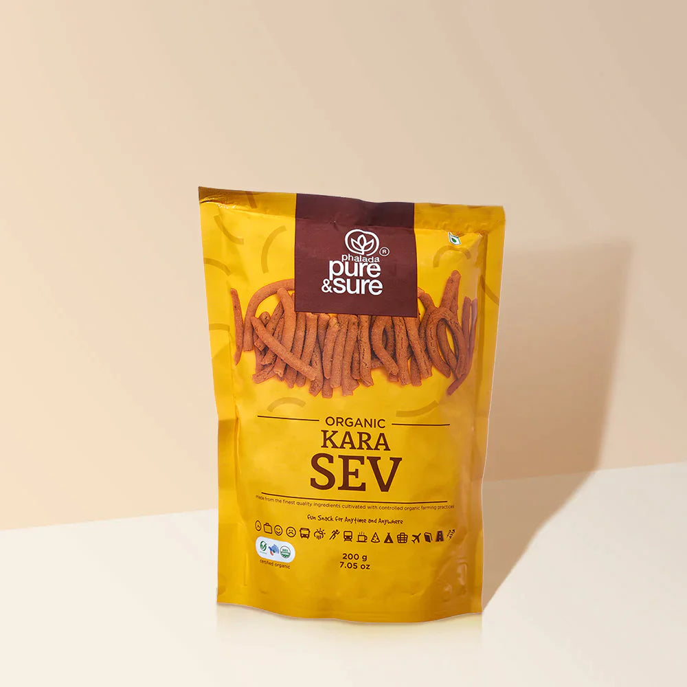 Organic Kara Sev-200 g-Pure & Sure
