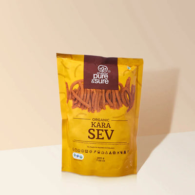 Organic Kara Sev-200 g-Pure & Sure