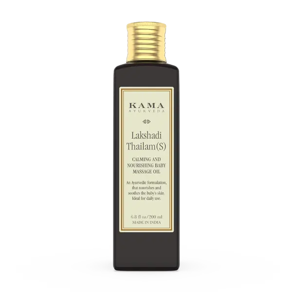 Ayurvedic Baby Massage Oil Lakshadi Thailam - Kama Ayurveda
