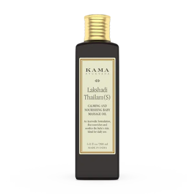 Ayurvedic Baby Massage Oil Lakshadi Thailam - Kama Ayurveda