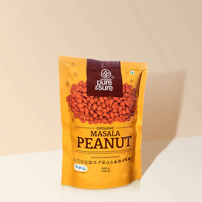 Organic Peanut Masala-200 g - Pure & Sure