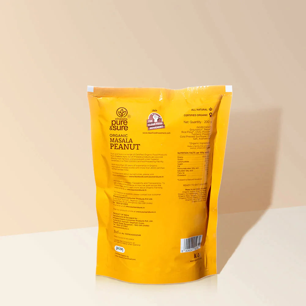 Organic Peanut Masala-200 g - Pure & Sure