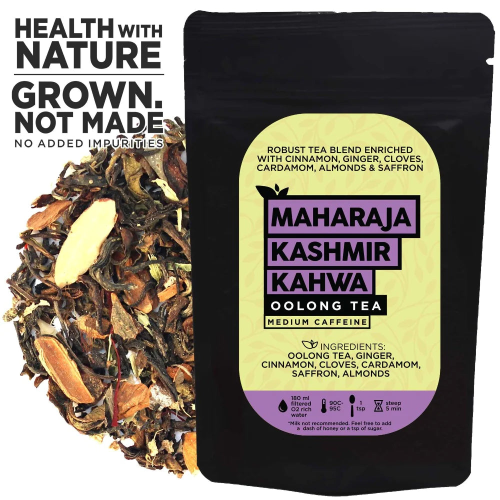 The Tea Trove - Maharaja Kashmir Kahwa Oolong Tea