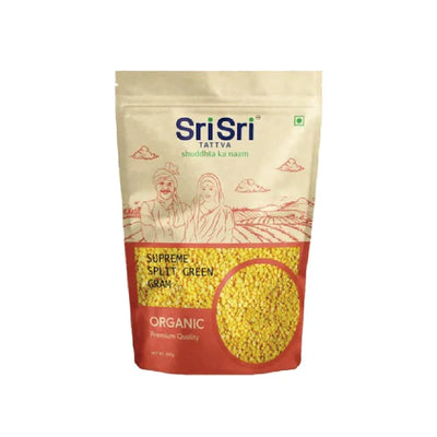 Moong Dal - Split - Organic Supreme Split Green Gram, 500g -  Sri Sri Tattva