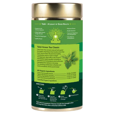 Organic India Tulsi Green Tea Classic Tin