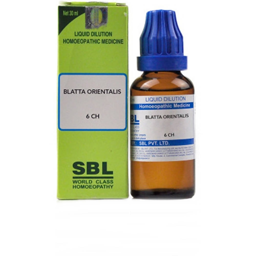 SBL Homeopathy Blatta Orientalis Dilution