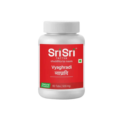 Vyagradhi - Decongestant, 60 Tabs | 500mg - Sri Sri Tattva