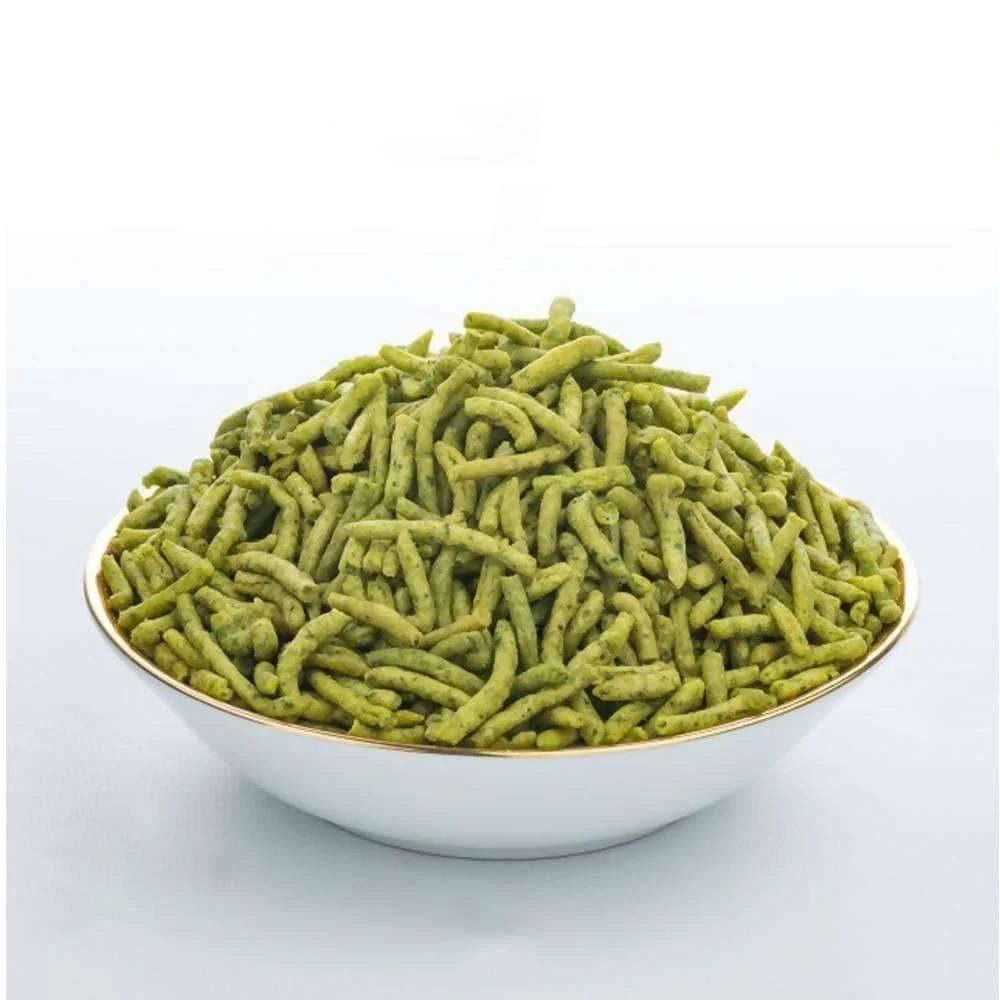 Palak Sev Evening Snack By Almond House